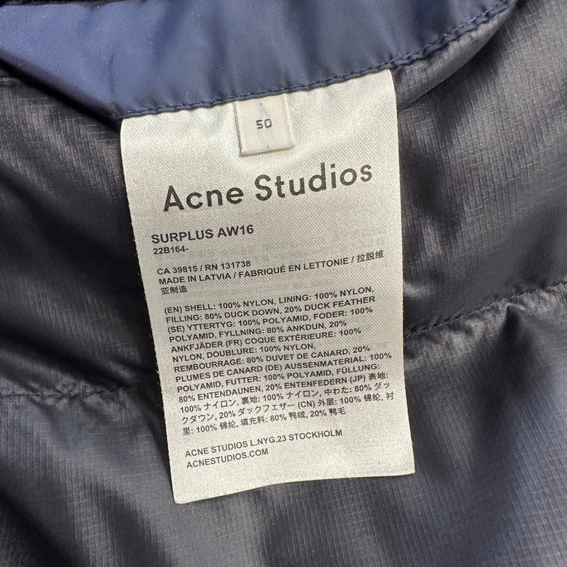 Acne Studios Surplus AW16 Puffer Jacke - vintageconcierge