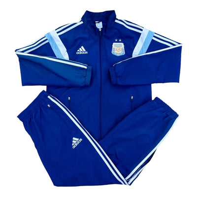 Adidas Argentinia 2014 Tracksuit Trainingsanzug - vintageconcierge