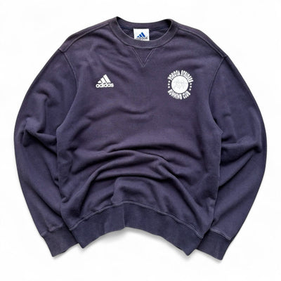 Adidas Japan Running Club 2004 Sweatshirt, graues Sweatshirt mit Logo-Print, bequemes Sportbekleidungsstück für Damen und Herren