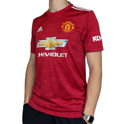 Adidas Manchester United 2020/21 Fußball Trikot Rot - vintageconcierge