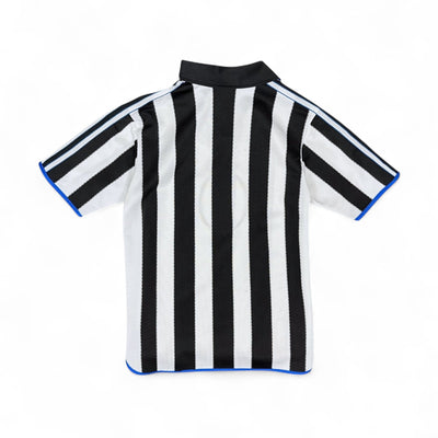 Adidas Newcastle United 1999/2000 Vintage Home Trikot Schwarz Weiß - vintageconcierge