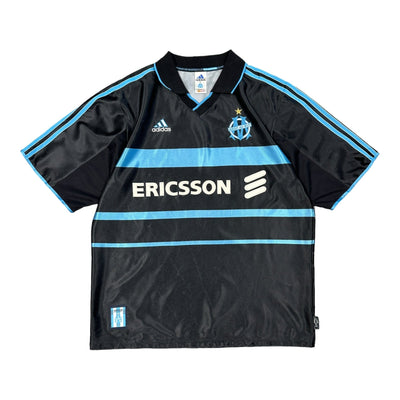 Adidas Olympique Marseille 1998 - 99 Third Ericsson Fußball Trikot - vintageconcierge