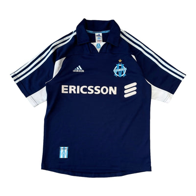 Adidas Olympique Marseille 2000 - 2001 Third Ericsson Fußball Trikot - vintageconcierge