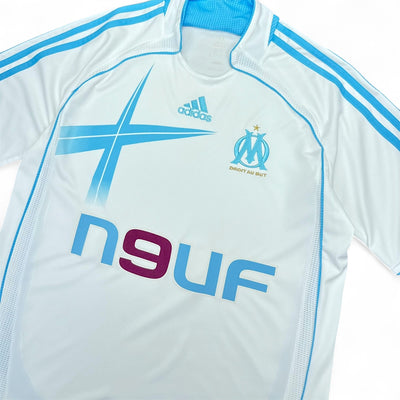 Adidas Olympique Marseille 2006 - 07 Home Trikot - vintageconcierge