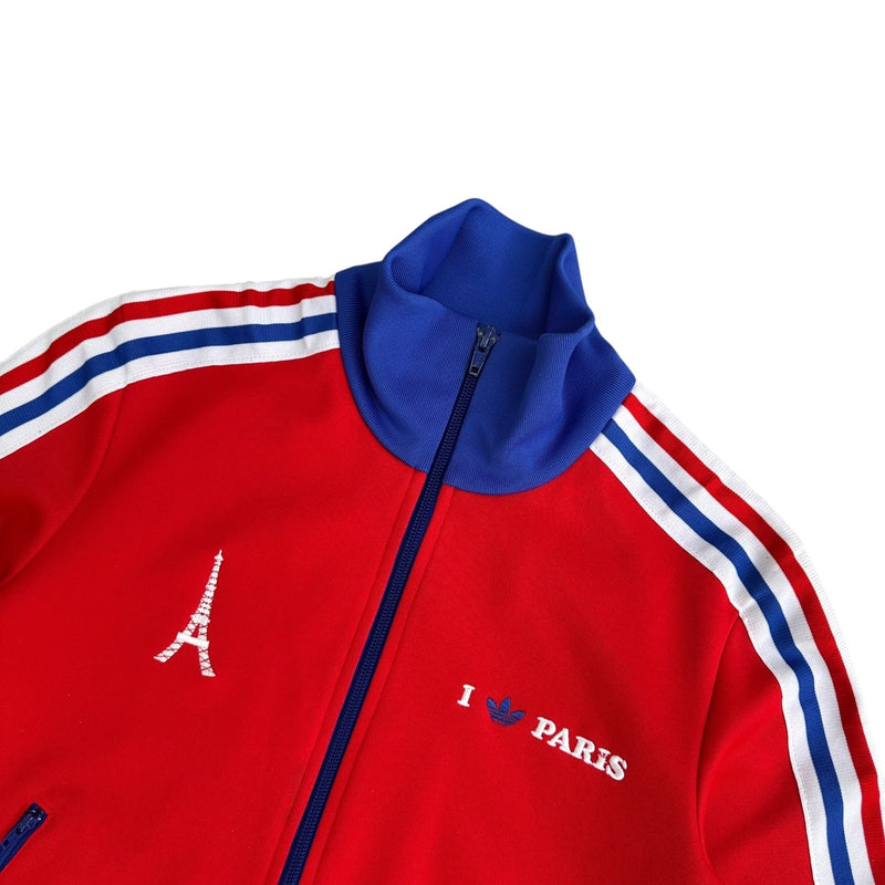 Adidas Originals "I ♥ Paris" Track Jacket – Tricolor Edition - vintageconcierge