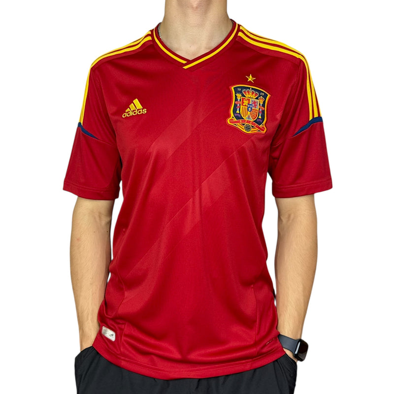 Adidas Spain 2012 - 13 Fußball Trikot Rot - vintageconcierge