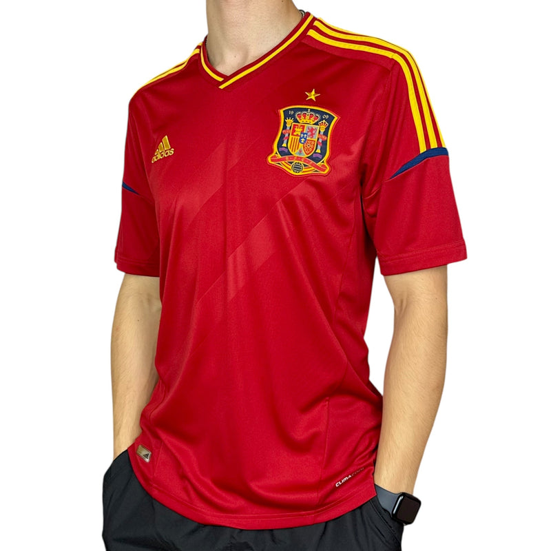 Adidas Spain 2012 - 13 Fußball Trikot Rot - vintageconcierge