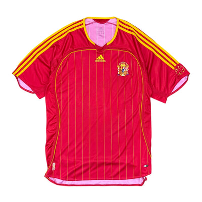 Adidas Spanien 2006 Home Trikot - vintageconcierge