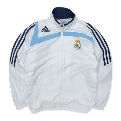 Adidas Vintage 2004 - 07 Real Madrid Trackjacke Weiß - vintageconcierge