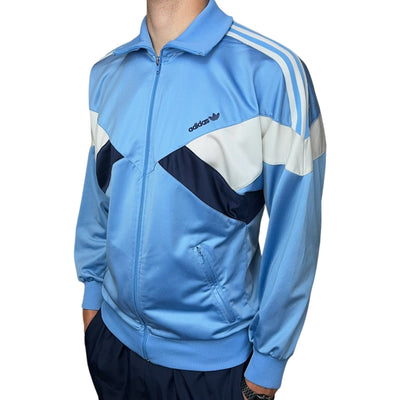 Adidas Vintage 90s Trackjacke Blau - vintageconcierge