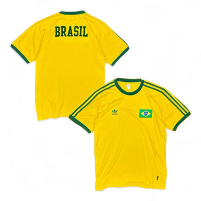 Adidas Vintage Brasil FIFA Worldcup T-Shirt - vintageconcierge
