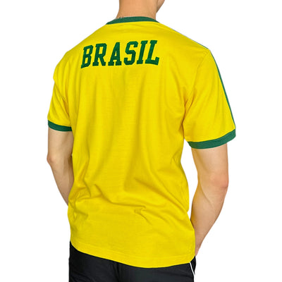 Adidas Vintage Brasil FIFA Worldcup T-Shirt - vintageconcierge