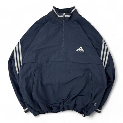 Adidas Vintage Half Zip Trackjacke - vintageconcierge