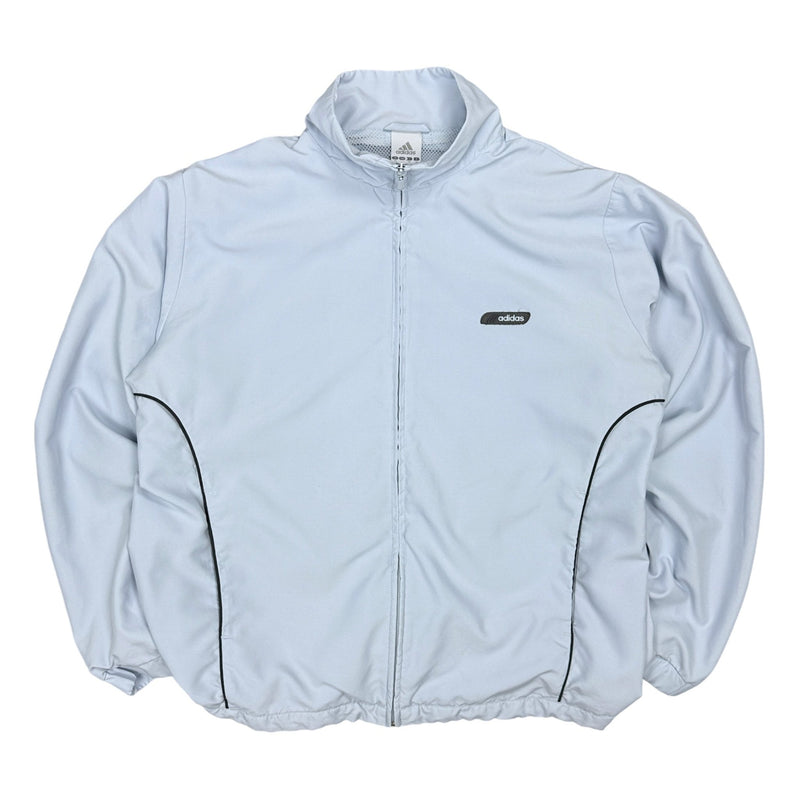 Adidas Vintage Y2K Trackjacke BabyBlau - vintageconcierge