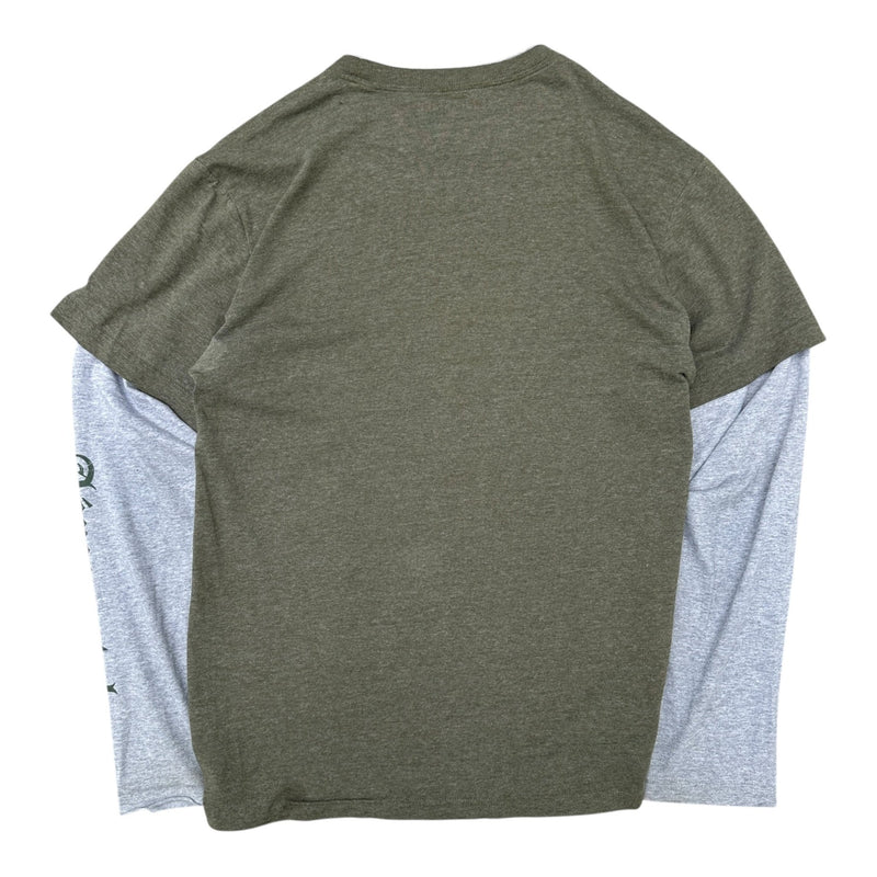Aeropostale Layered Longsleeve Shirt - vintageconcierge