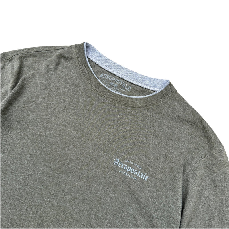 Aeropostale Layered Longsleeve Shirt - vintageconcierge