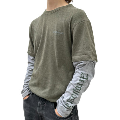 Aeropostale Layered Longsleeve Shirt - vintageconcierge