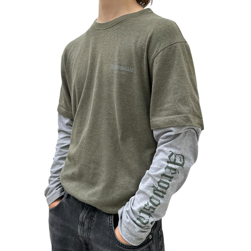 Aeropostale Layered Longsleeve Shirt - vintageconcierge