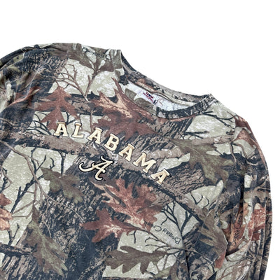 Alabama Crimson Tide Camo Longsleeve – Realtree College Shirt - vintageconcierge