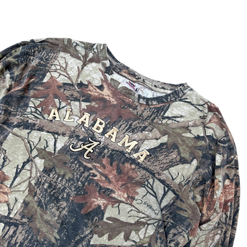 Alabama Crimson Tide Camo Longsleeve – Realtree College Shirt - vintageconcierge
