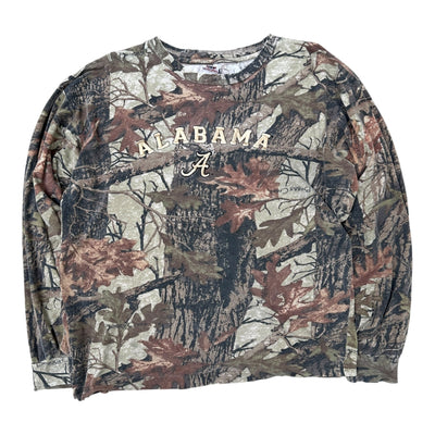 Alabama Crimson Tide Camo Longsleeve – Realtree College Shirt - vintageconcierge