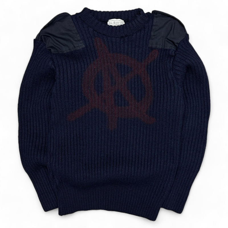 Anarchy Sweater Navy - vintageconcierge