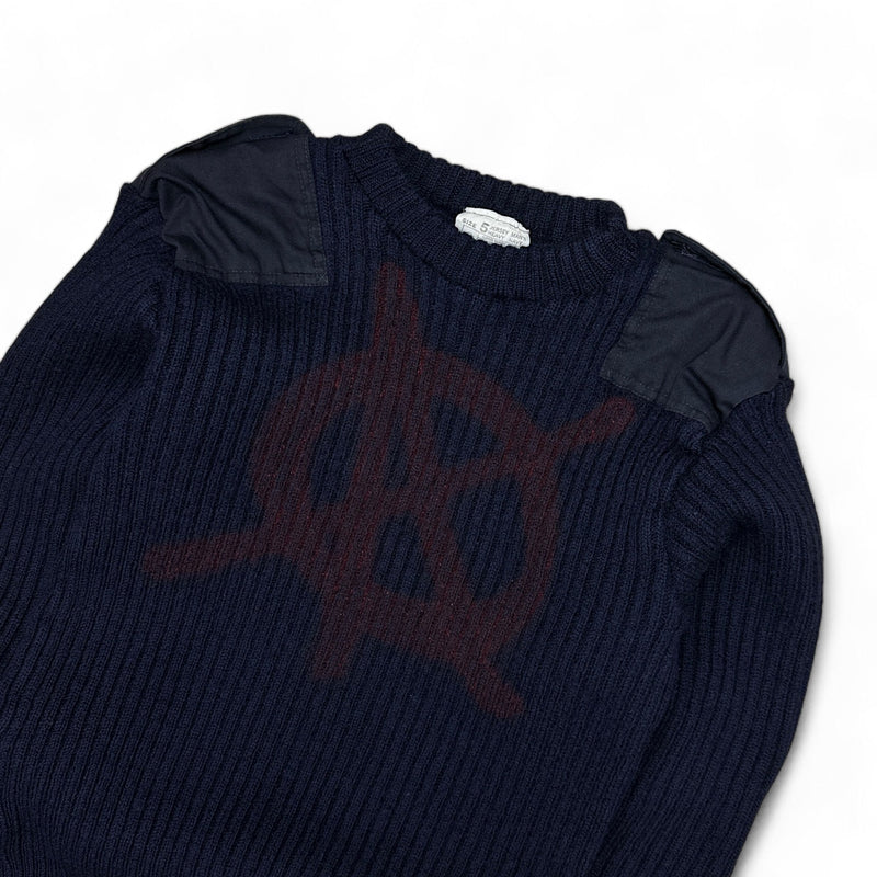 Anarchy Sweater Navy - vintageconcierge