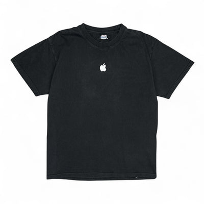 Apple Vintage Heavyweight T-Shirt Schwarz - vintageconcierge