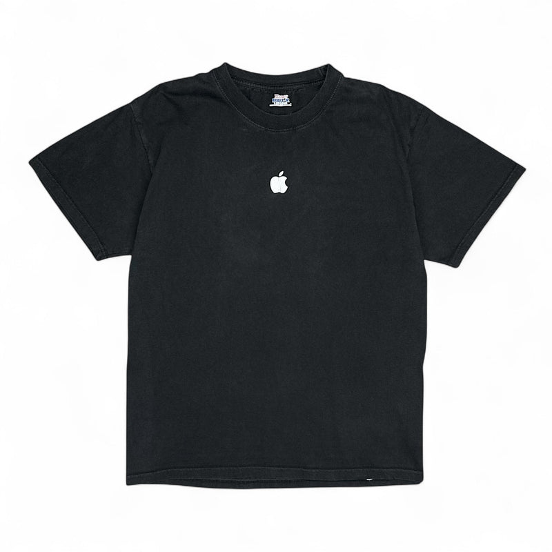 Apple Vintage Heavyweight T-Shirt Schwarz - vintageconcierge