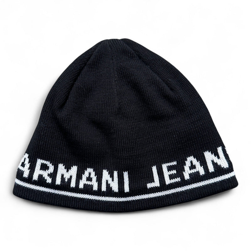 Armani Jeans Vintage Beanie - vintageconcierge