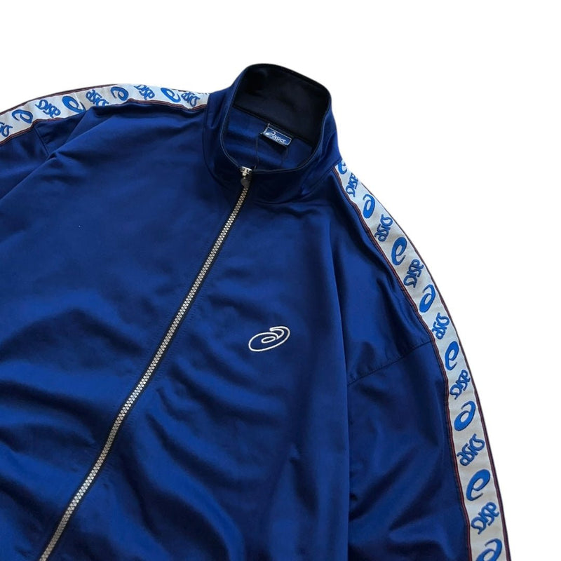 Asics Vintage Trackjacke Blau - vintageconcierge