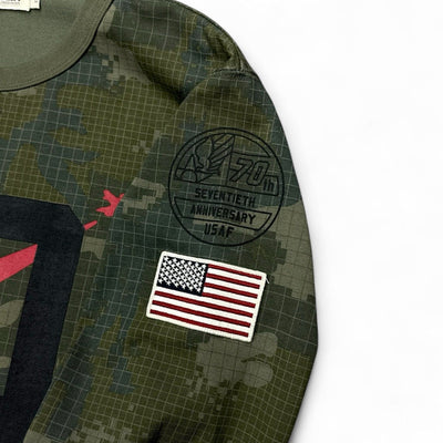 Avirex „70th Anniversary USAF” Camo Longsleeve - vintageconcierge