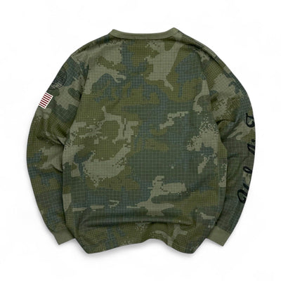 Avirex „70th Anniversary USAF” Camo Longsleeve - vintageconcierge