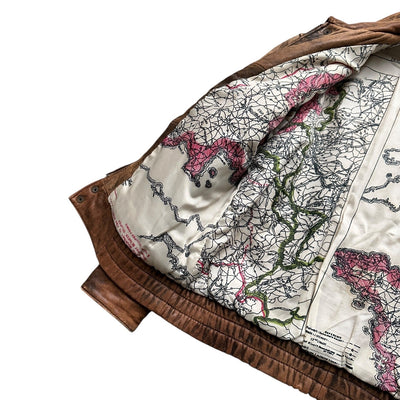 Avirex A - 2 Real Leather Jacket - vintageconcierge