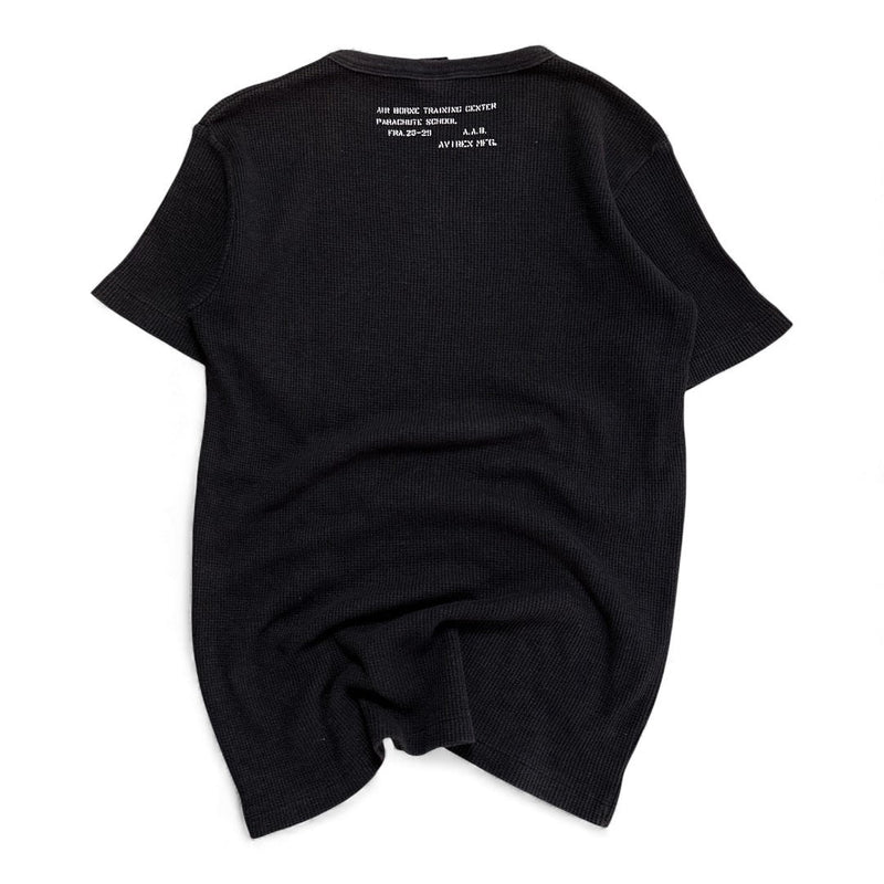 Avirex Airborne Thermal Waffle T-Shirt - vintageconcierge
