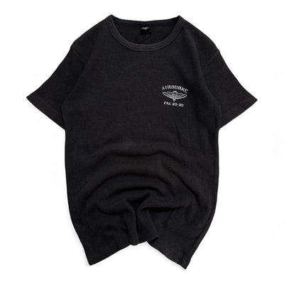 Avirex Airborne Thermal Waffle T-Shirt - vintageconcierge