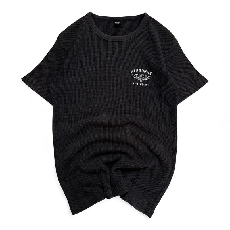 Avirex Airborne Thermal Waffle T-Shirt - vintageconcierge