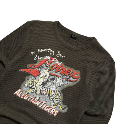 Avirex Aleutian Tigers Thermal Longsleeve - vintageconcierge