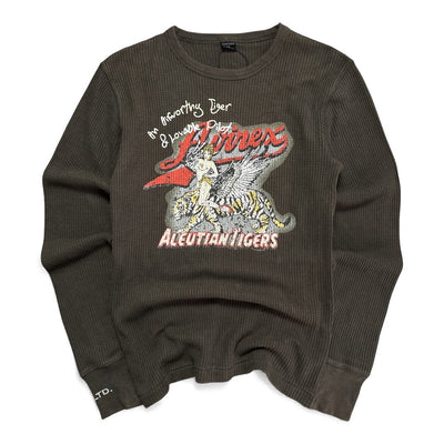 Avirex Aleutian Tigers Thermal Longsleeve - vintageconcierge