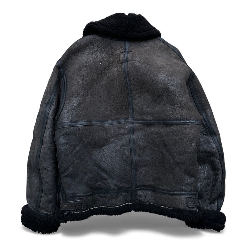 Avirex B3 Shearling Leather Jacket - vintageconcierge