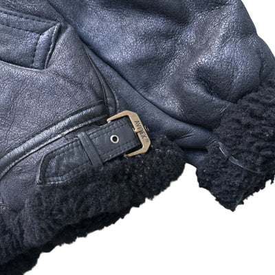 Avirex B3 Vintage Shearling Jacke - vintageconcierge