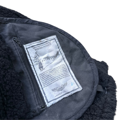 Avirex B3 Vintage Shearling Jacke - vintageconcierge
