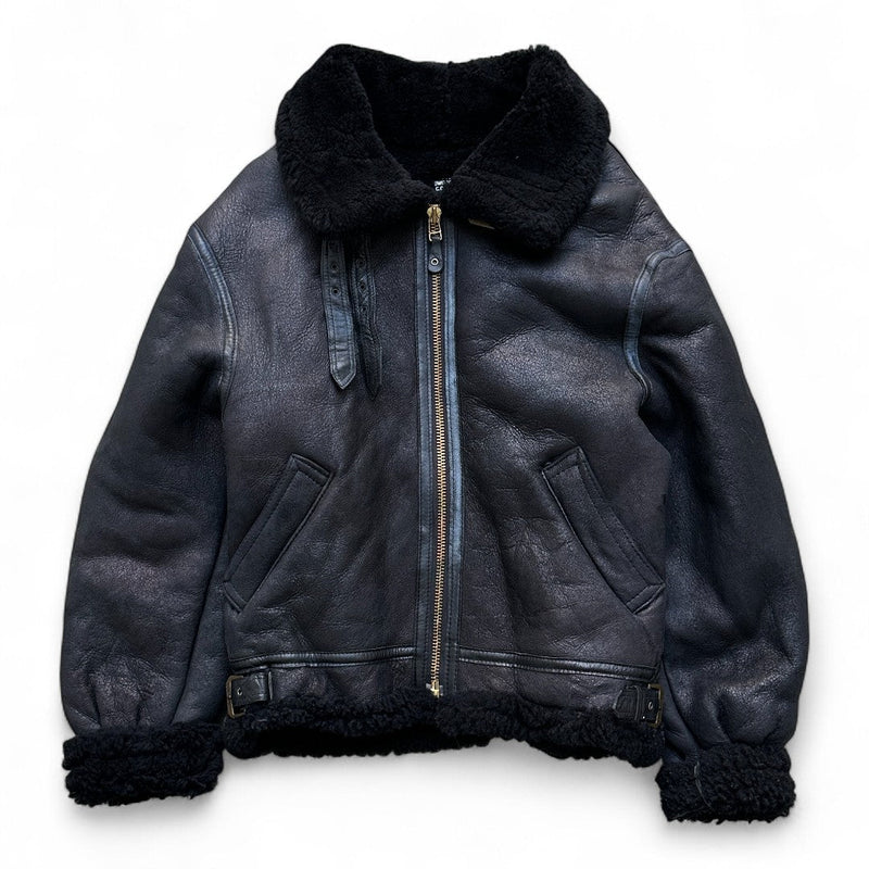 Avirex B3 Vintage Shearling Jacke - vintageconcierge