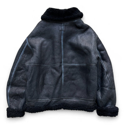 Avirex B3 Vintage Shearling Jacke - vintageconcierge