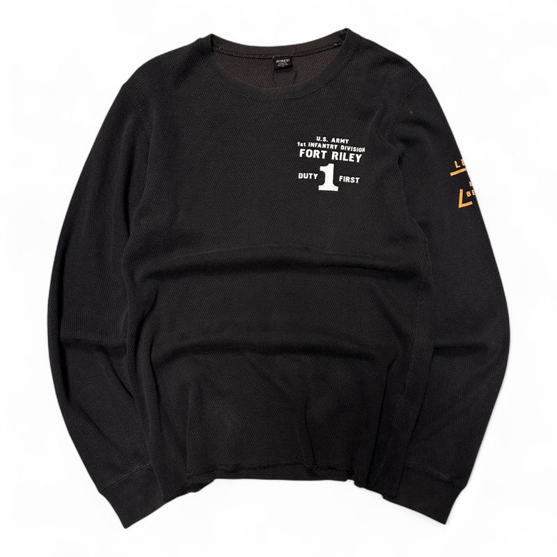 Avirex Fort Riley Waffle Longsleeve - vintageconcierge