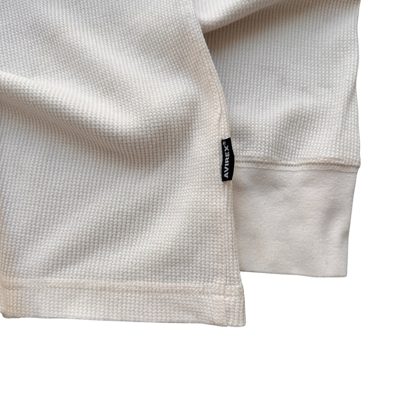 Avirex Military Waffle Longsleeve - vintageconcierge