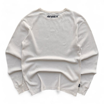 Avirex Military Waffle Longsleeve - vintageconcierge