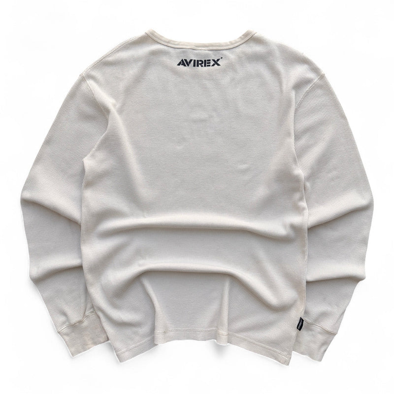Avirex Military Waffle Longsleeve - vintageconcierge