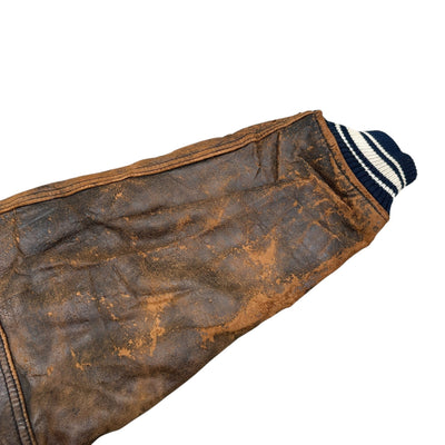 Avirex Real Vintage Leather Jacket - vintageconcierge