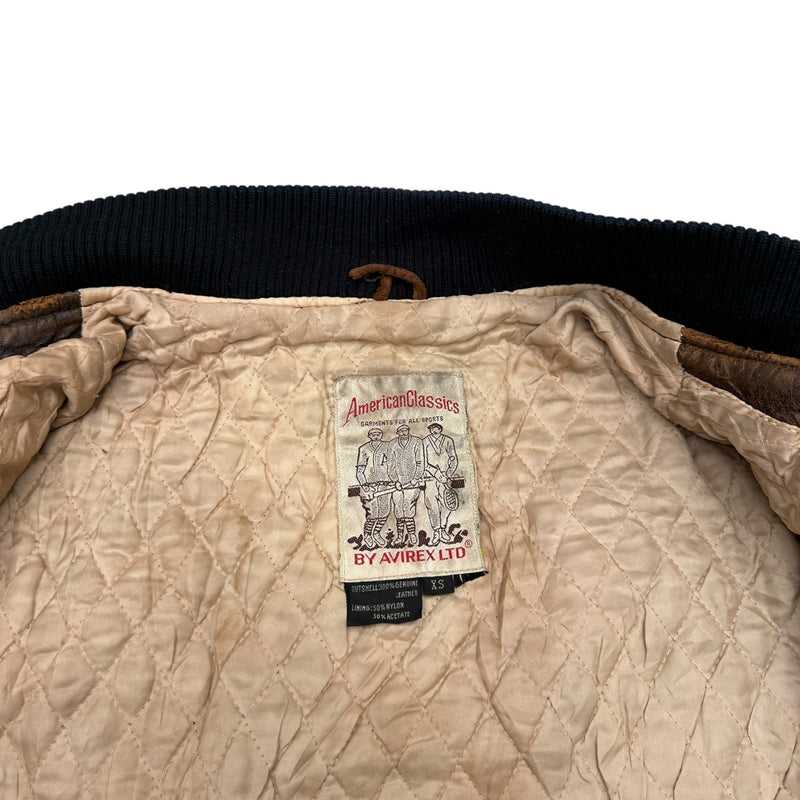 Avirex Real Vintage Leather Jacket - vintageconcierge